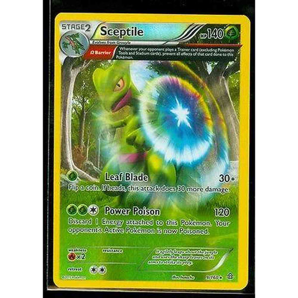 Sceptile Reverse Holo #9 Pokemon Primal Clash