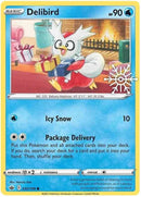 Delibird 32/198 Chilling Reign snow flake stamp (2021) [Mint]