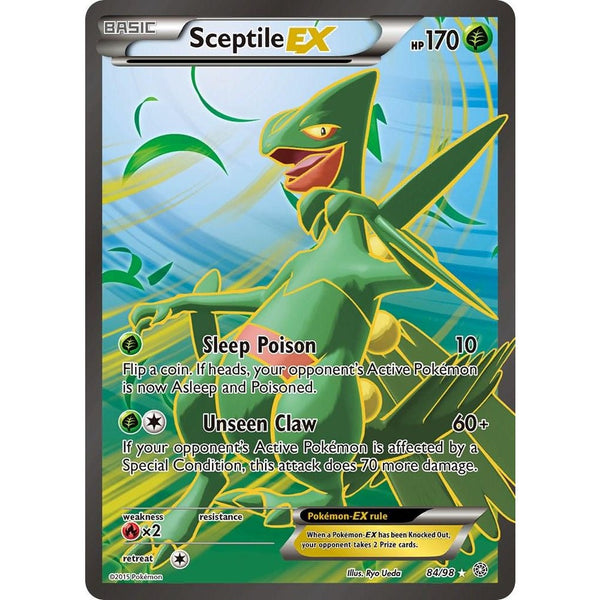 Sceptile EX #84 Pokemon Ancient Origins