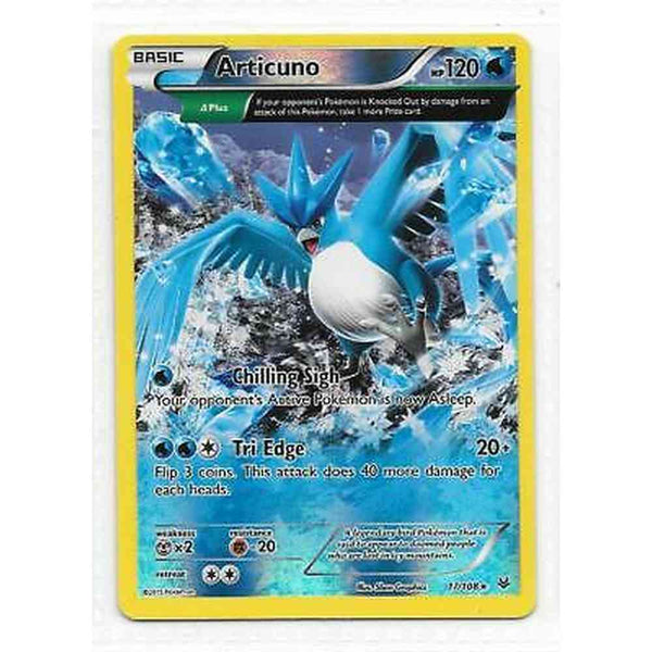 Articuno Reverse Holo #17 Pokemon Roaring Skies