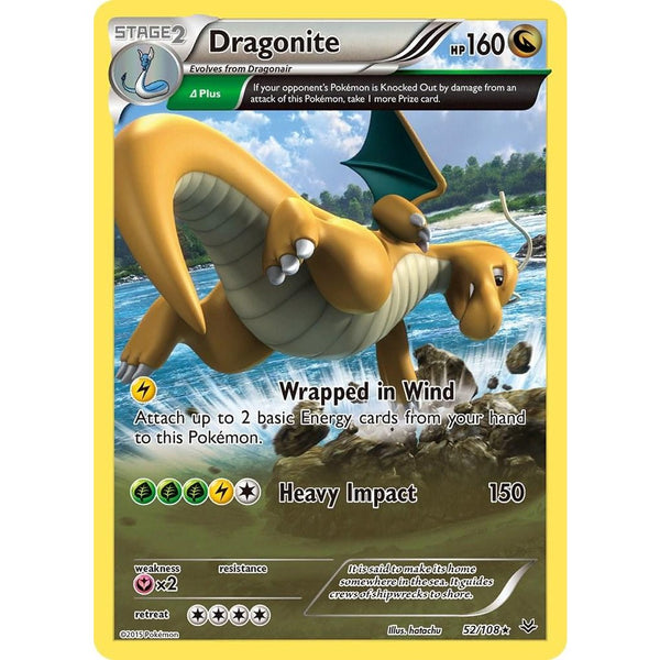 Dragonite #52 Pokemon Roaring Skies