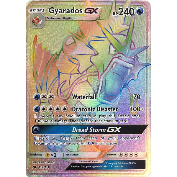 Gyarados GX #112 Pokemon Crimson Invasion