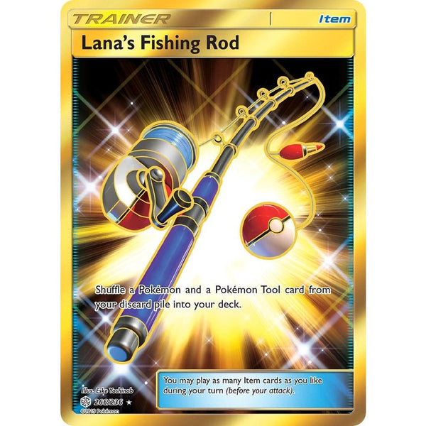 Lana's Fishing Rod #266 Pokemon Cosmic Eclipse