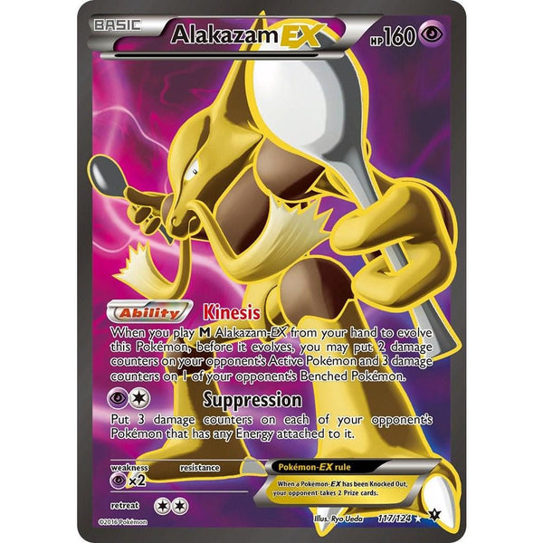 Alakazam EX #117 Pokemon Fates Collide