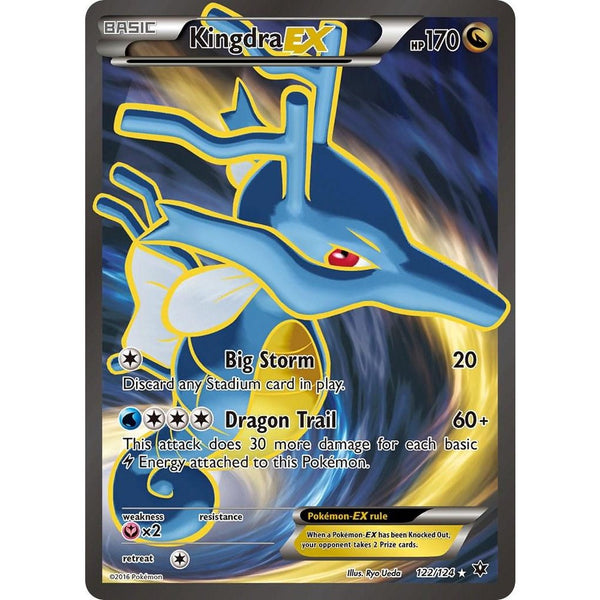 Kingdra EX #122 Pokemon Fates Collide