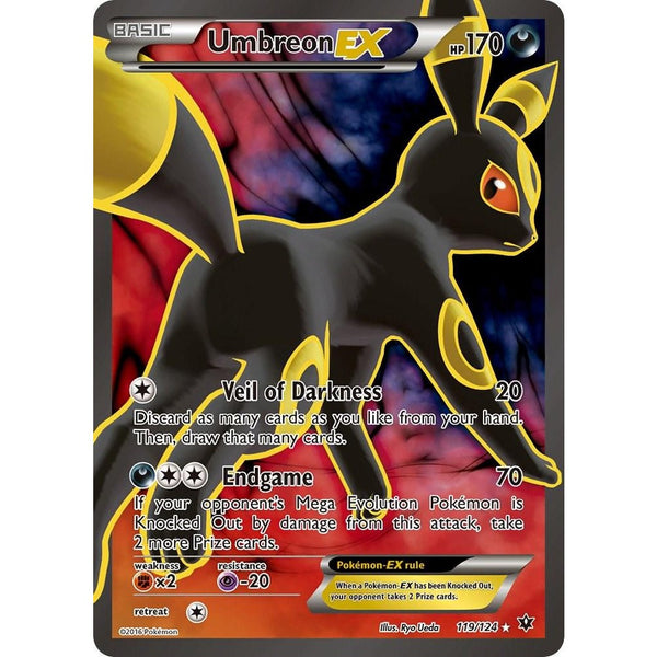 Umbreon EX #119 Pokemon Fates Collide