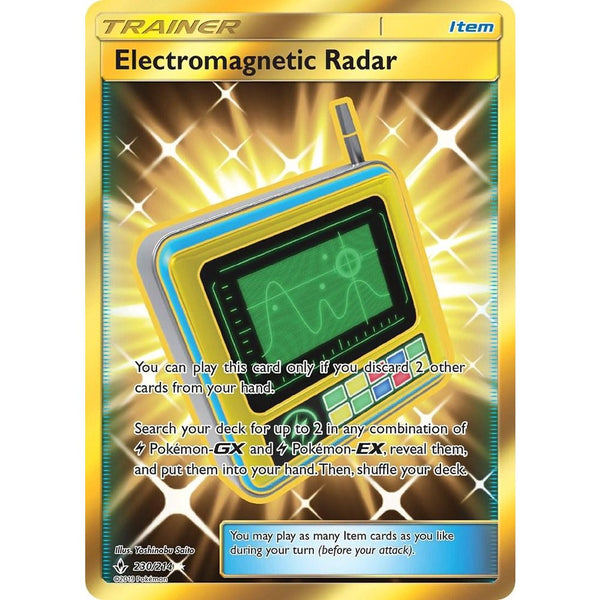 Electromagnetic Radar #230 Pokemon Unbroken Bonds