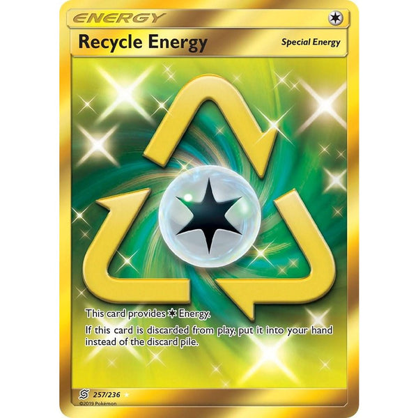 Recycle Energy #257 Pokemon Unified Minds