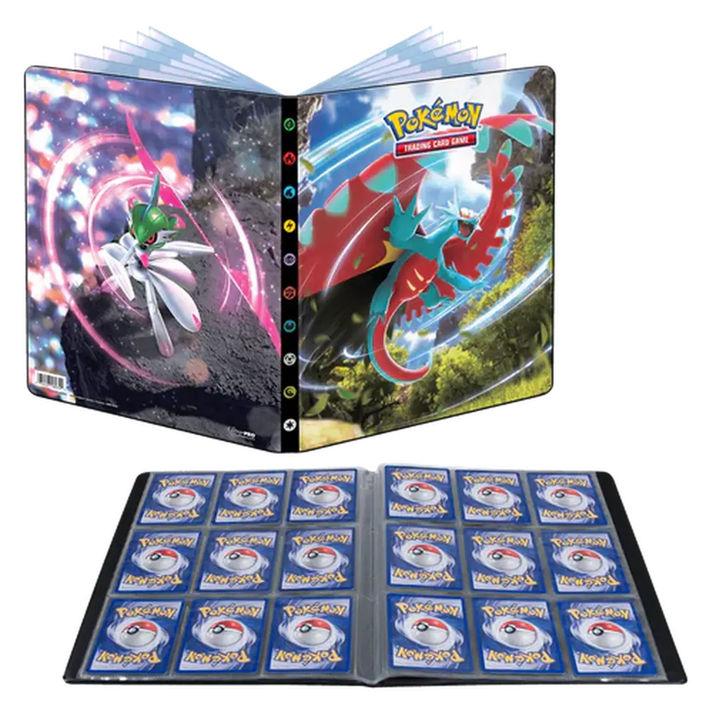 Roaring Moon and Iron Valiant 9-Pocket Album for Pokémon