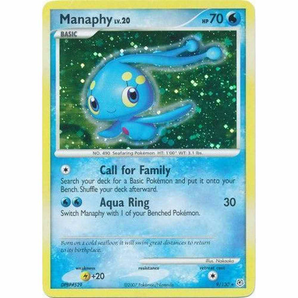 Manaphy - 9/130 - Holo Rare