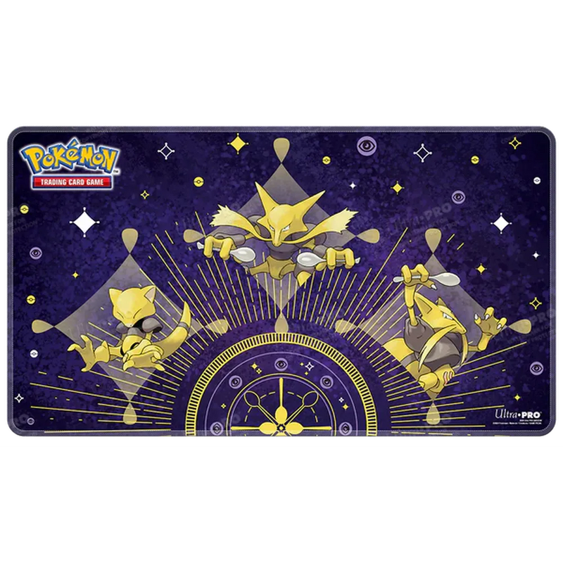 Abra Evolutions Stitched Playmat for Pokemon