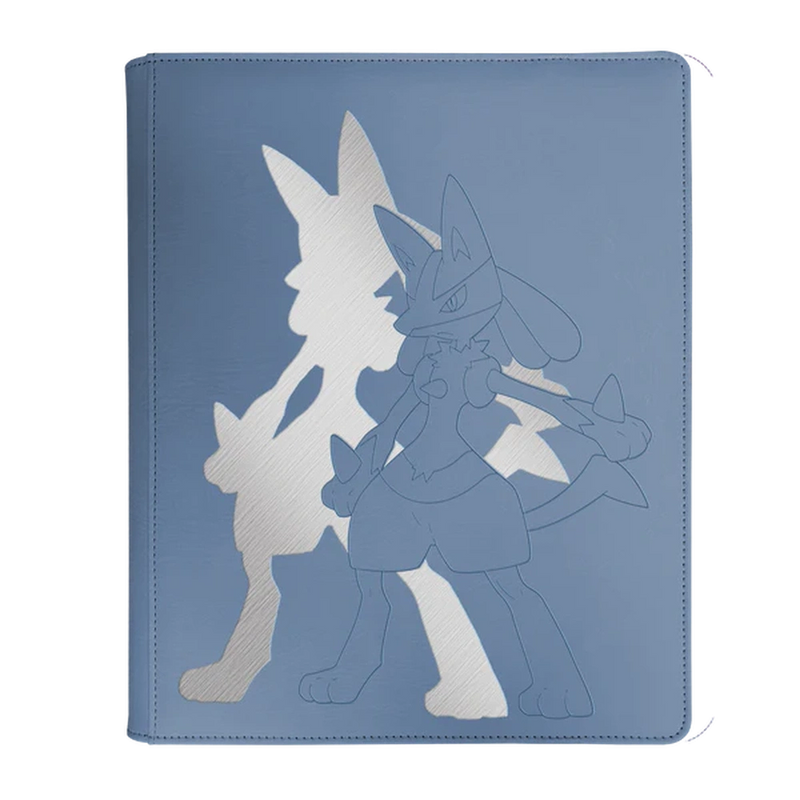 Elite Series Lucario 9-Pocket Zippered PRO-Binder for Pokemon