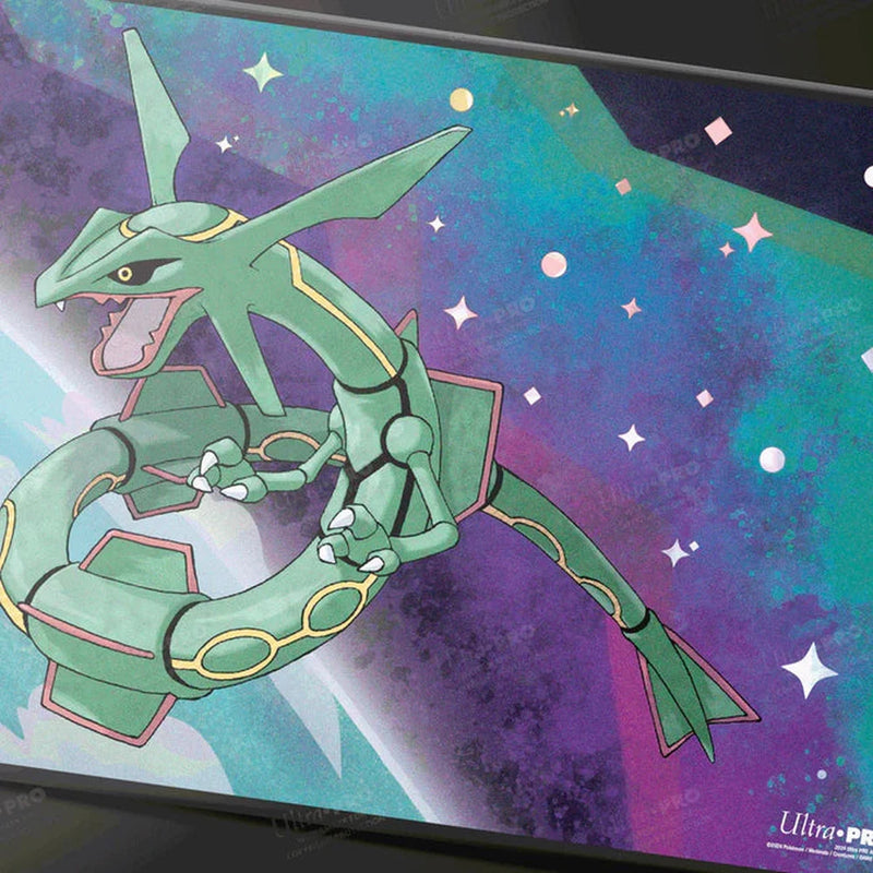 Rayquaza Legendary Foil Playmat for Pokemon