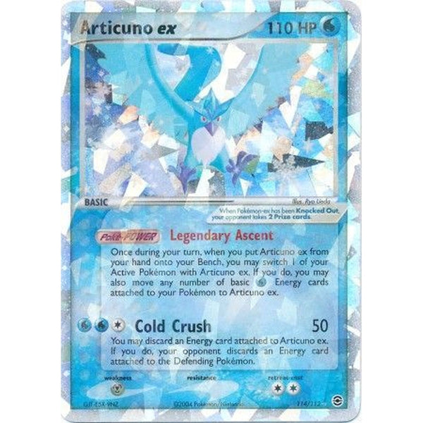 Articuno ex - 114/112 - Ultra-Rare