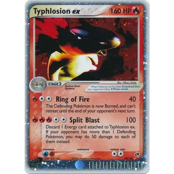 Typhlosion ex - 99/100 - Ultra-Rare