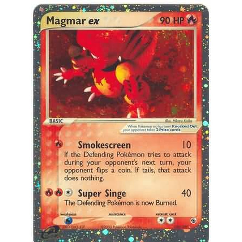 Magmar ex - 100/109 - Ultra-Rare