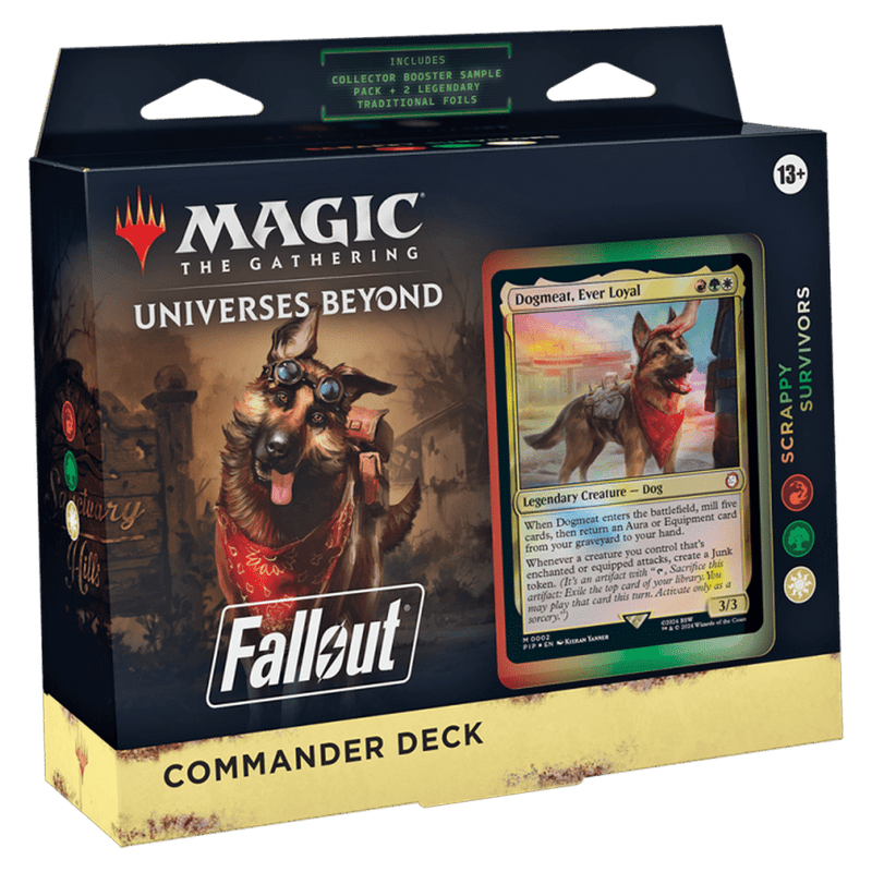 Magic the Gathering - Fallout Scrappy Survivors Commander Deck