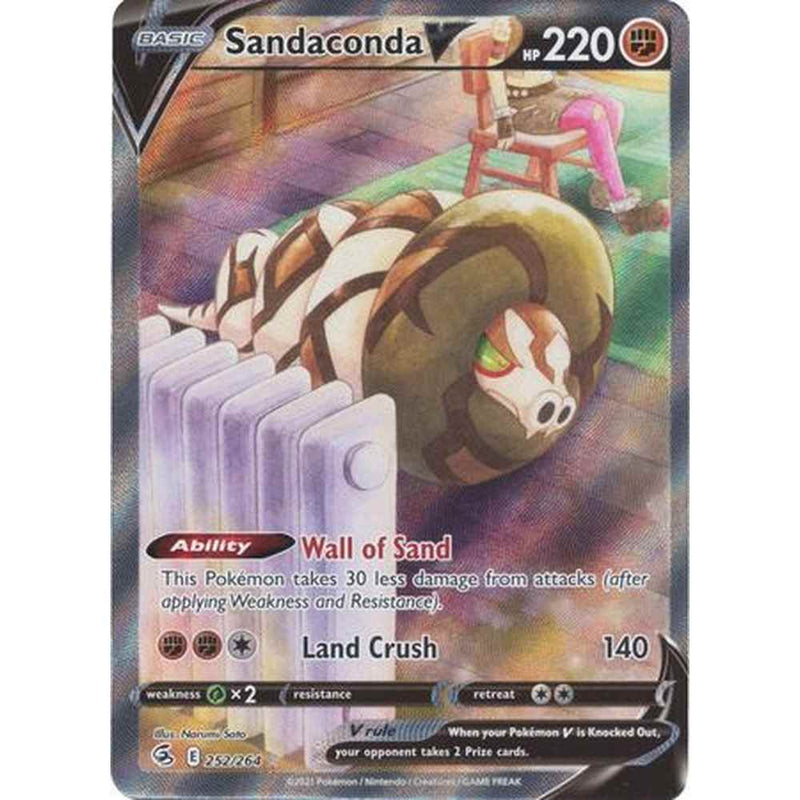 Sandaconda V - 252/264 - Alternate Art Ultra Rare