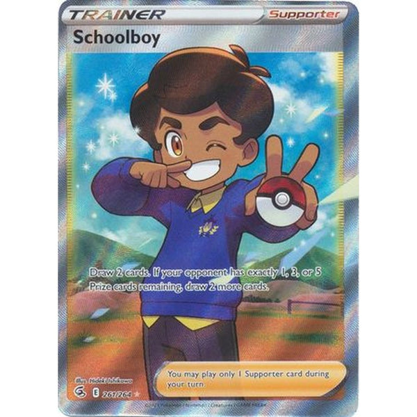 Schoolboy - 261/264 - Full Art Ultra Rare