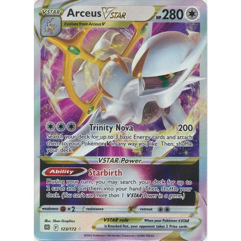 Arceus VSTAR - 123/172 - Ultra Rare