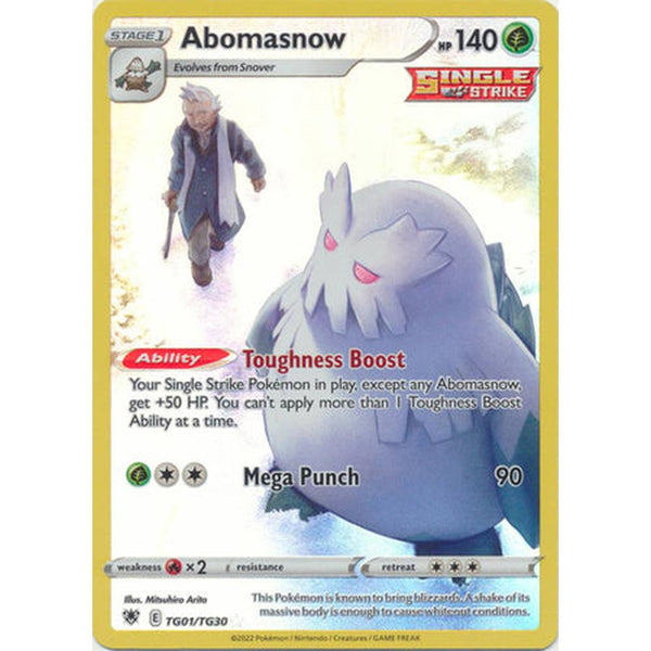 Abomasnow - TG01/TG30 - Holo Rare