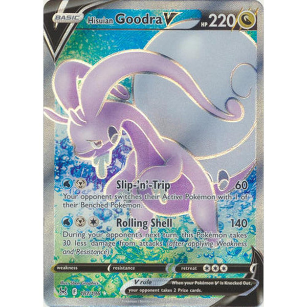 Hisuian Goodra V - 187/196 - Full Art Ultra Rare