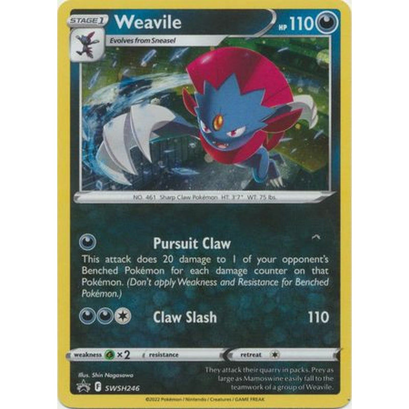 Weavile - SWSH246 - Holo Promo