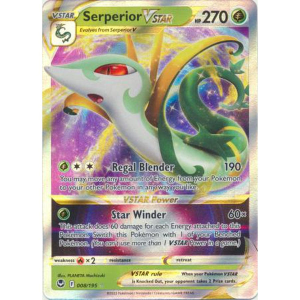 Serperior VSTAR - 008/195 - Ultra Rare