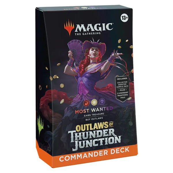 Magic the Gathering - Outlaws of Thunder Most Wanted Commander Deck