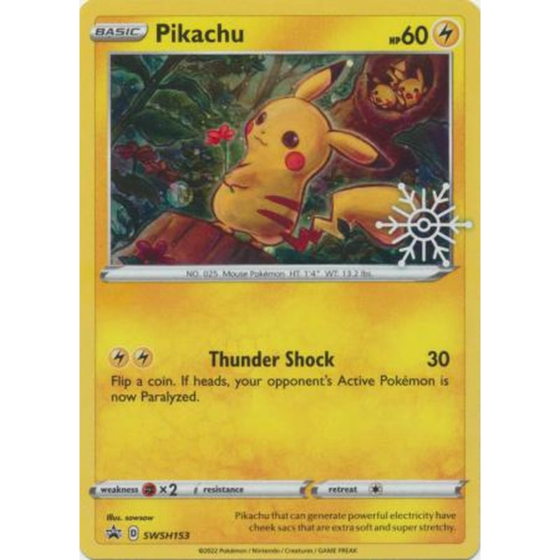 Pikachu - SWSH153 - Advent Calendar Holo Promo