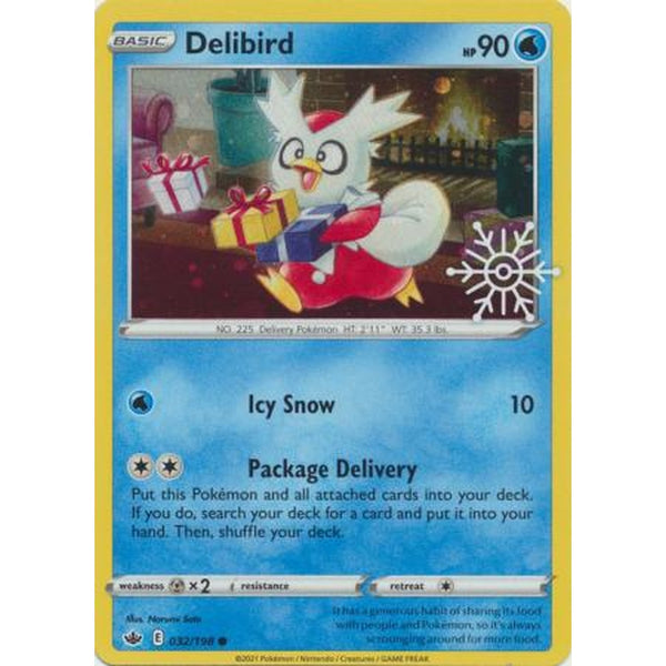 Delibird - 032/198 - Advent Calendar Holo Promo