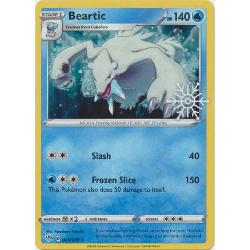 Beartic - 049/189 - Advent Calendar Holo Promo