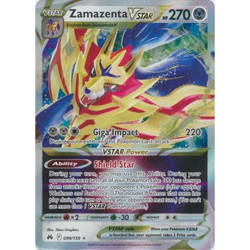 Zamazenta VSTAR - 099/159 - Ultra Rare