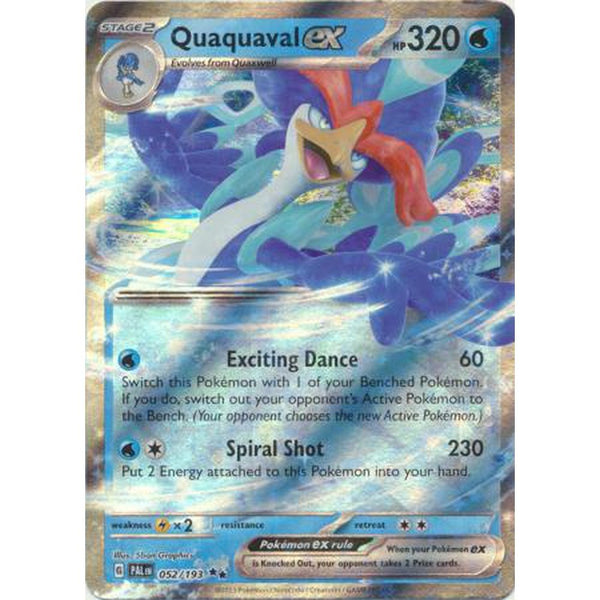 Quaquaval ex - 052/193 - Ultra Rare