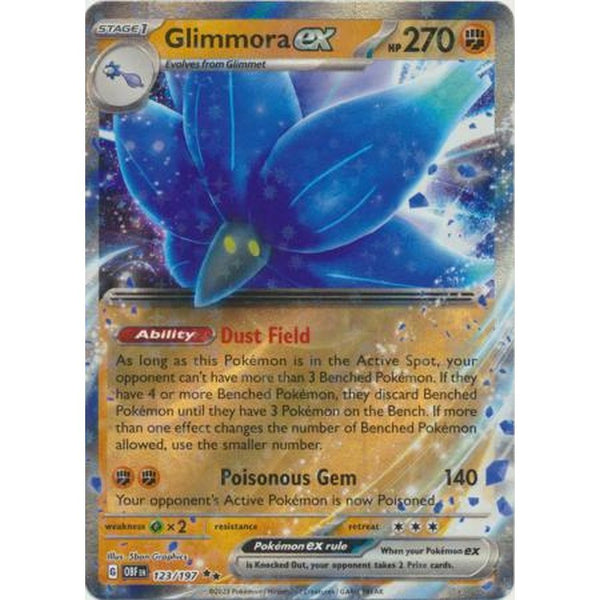 Glimmora ex - 123/197 - Ultra Rare