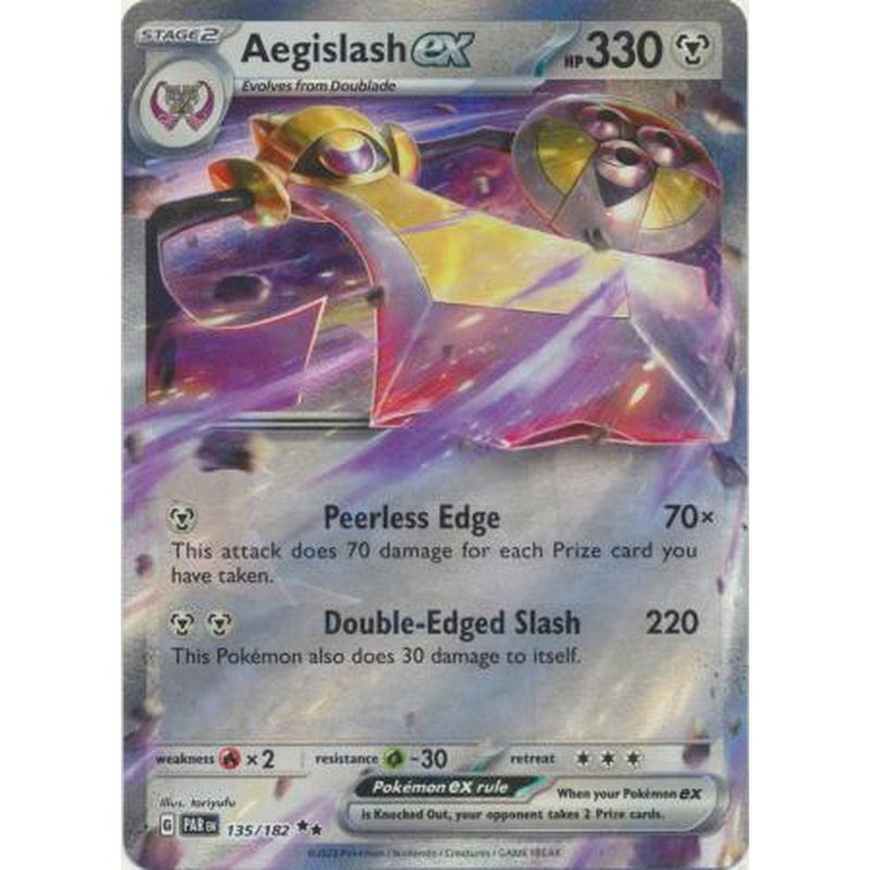 Aegislash ex - 135/182 - Ultra Rare