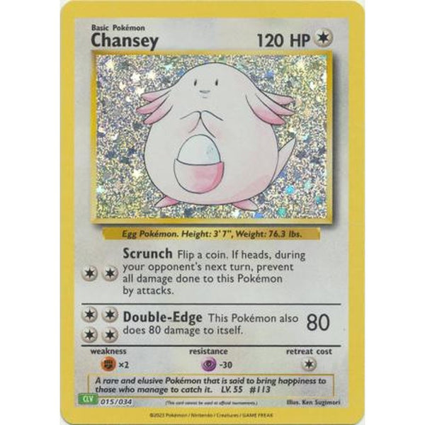 Chansey - 015/034 - CLV