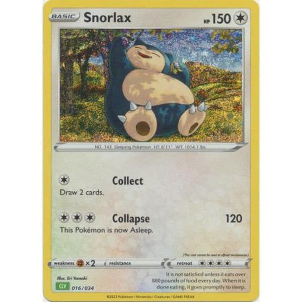 Snorlax - 016/034 - CLV