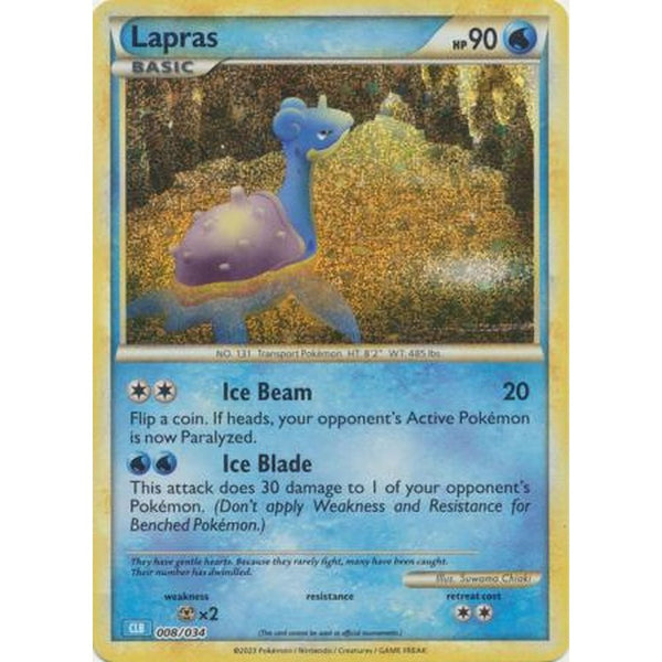 Lapras - 008/034 - CLB