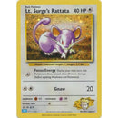 Lt. Surge's Rattata - 015/034 - CLB