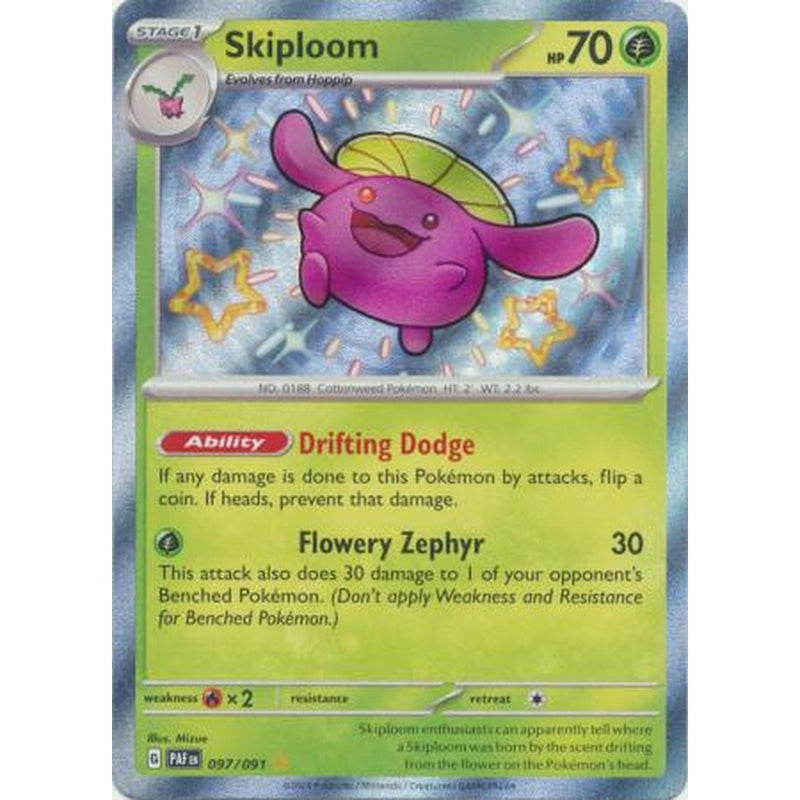 Skiploom - 097/091 - Shiny Rare