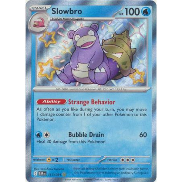 Slowbro - 117/091 - Shiny Rare