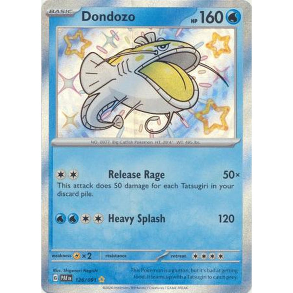 Dondozo - 126/091 - Shiny Rare