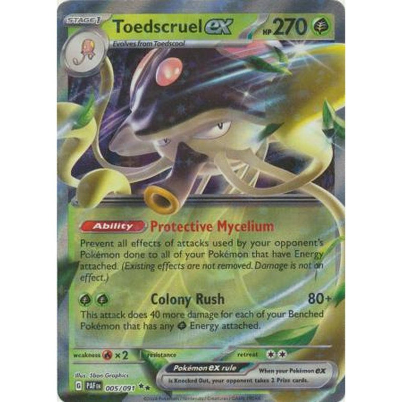 Toedscruel ex - 005/091 - Ultra Rare