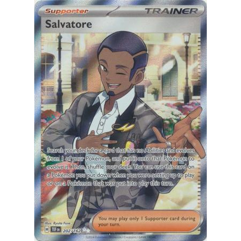 Salvatore - 202/162 - Full Art Secret Rare