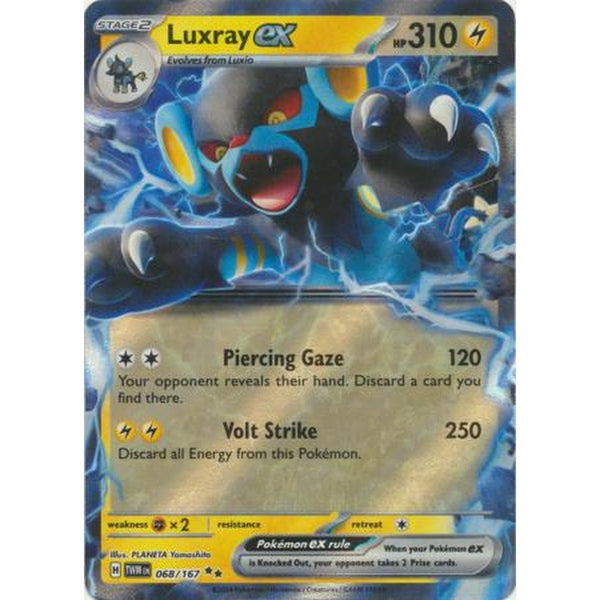 Luxray ex - 068/167 - Ultra Rare