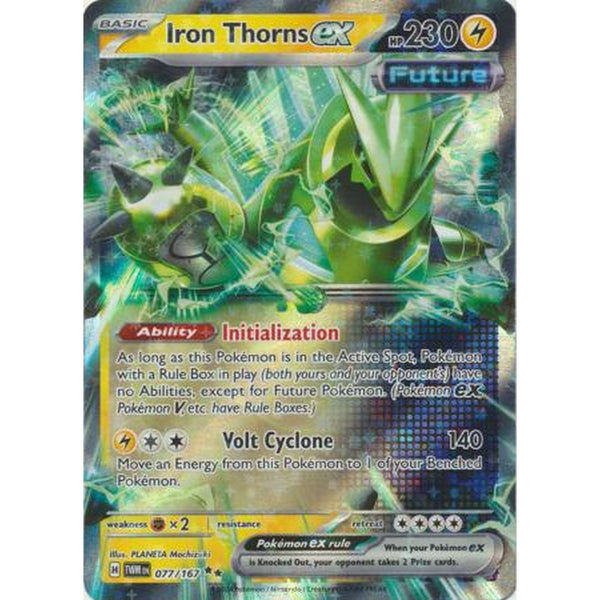 Iron Thorns ex - 077/167 - Ultra Rare