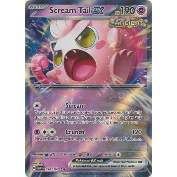 Scream Tail ex - 094/167 - Ultra Rare