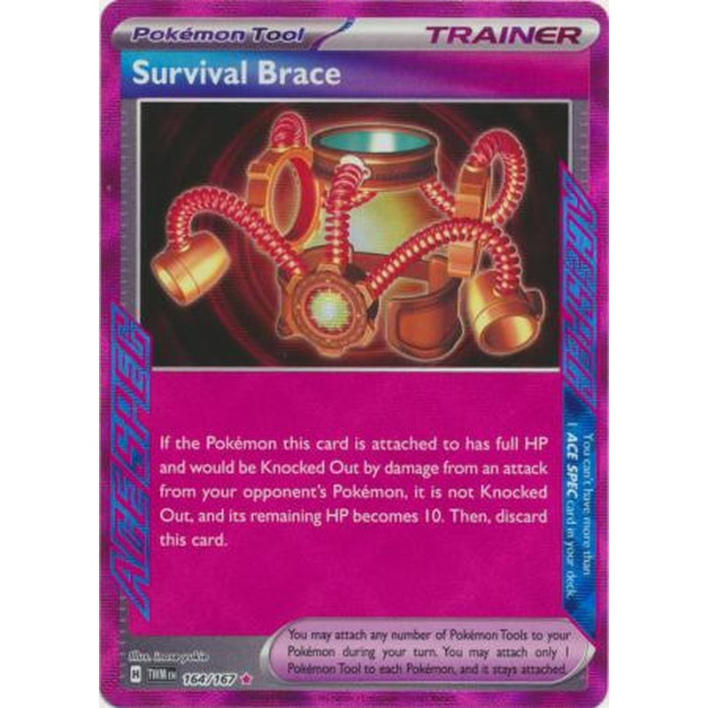 Survival Brace - 164/167 - Ace Rare