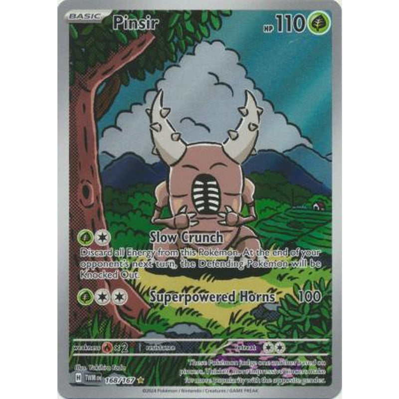 Pinsir - 168/167 - Illustration Rare